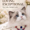 Ruby Sapphire Crystal Charm Pet Collar