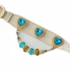 blue heart crystal pet collar with detachable beaded charm6 Blue Heart Crystal Pet Collar with Detachable Beaded Charm | Elegant Cat & Dog Collar